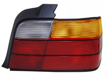 10 549 р. Правый фонарь задний SAT (желтый поворотник) BMW 3 серия E36 седан (1990-2000). Увеличить фотографию 1