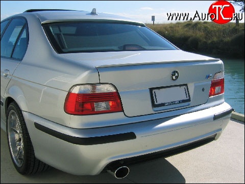 3 599 р. Козырёк на заднее стекло Sport BMW 5 серия E39 седан дорестайлинг (1995-2000) (Неокрашенный)