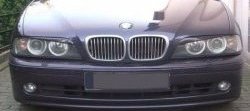 1 649 р. Реснички на фары Badlook BMW 5 серия E39 седан рестайлинг (2000-2003) (Неокрашенные). Увеличить фотографию 1