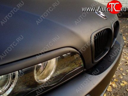 1 249 р. Реснички (нижние) на фары HAMANN BMW 5 серия E39 седан рестайлинг (2000-2003) (Неокрашенные)