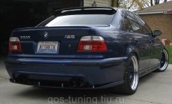 2 499 р. Лип спойлер M5 TECH BMW 5 серия E39 седан рестайлинг (2000-2003) (Неокрашенный). Увеличить фотографию 1