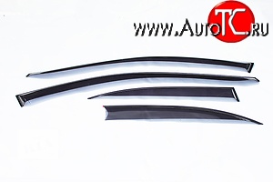 999 р. Комплект дефлекторов окон (ветровиков) 4 шт. (универсал) Russtal BMW 3 серия E46 седан дорестайлинг (1998-2001)
