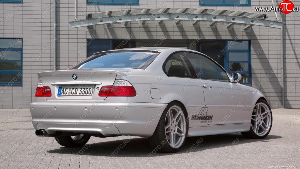 4 849 р. Лип спойлер с накладками на крылья IBHERDESIGN BMW 3 серия E46 седан дорестайлинг (1998-2001) (Неокрашенный)