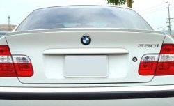 3 449 р. Лип спойлер M3 Style BMW 3 серия E46 седан дорестайлинг (1998-2001) (Неокрашенный). Увеличить фотографию 1