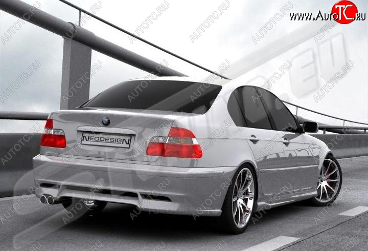 25 899 р. Задний бампер Neodesign BMW 3 серия E46 седан рестайлинг (2001-2005)