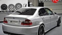 11 799 р. Задний бампер Prior Design BMW 3 серия E46 седан рестайлинг (2001-2005) (Неокрашенный). Увеличить фотографию 1