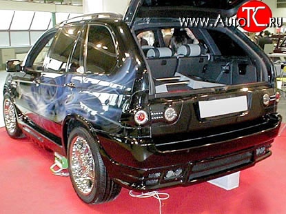 8 149 р. Задние вставки для модульной оптики Tarantul (дорестайл)  BMW X5  E53 (1999-2003)