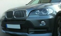 8 999 р. Накладка на передний бампер CT BMW X5 E53 дорестайлинг (1999-2003) (Неокрашенная). Увеличить фотографию 2