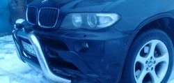 7 099 р. Передний бампер Aero (рестайлинг) BMW X5 E53 рестайлинг (2003-2006). Увеличить фотографию 3