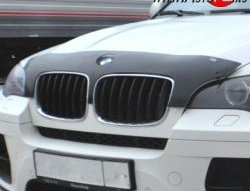 699 р. Дефлектор капота NovLine BMW X6 E71 рестайлинг (2012-2014). Увеличить фотографию 1
