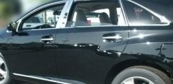 41 799 р. Накладки на стойки дверей СТ BMW X5 E70 дорестайлинг (2006-2010) (Неокрашенные). Увеличить фотографию 1