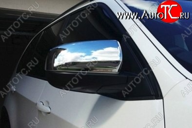 6 899 р. Накладки на зеркала СТ BMW X5 E70 дорестайлинг (2006-2010) (Неокрашенные)