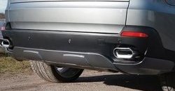 4 999 р. Накладка на задний бампер Sport Package  BMW X5  E70 (2006-2010). Увеличить фотографию 1