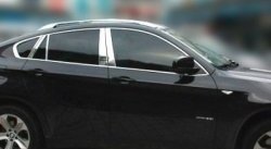 46 999 р. Накладки на окна и стойки дверей СТ  BMW X6  E71 (2008-2014) (Неокрашенные). Увеличить фотографию 2