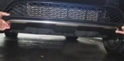 46 999 р. Накладка на передний бампер CT BMW X6 E71 дорестайлинг (2008-2012) (Неокрашенная). Увеличить фотографию 1