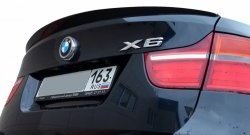 3 399 р. Лип спойлер АВТОКРАТ  BMW X6  E71 (2008-2014) (Неокрашенный). Увеличить фотографию 6