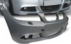 36 999 р. Передний бампер M-pakiet  BMW 3 серия ( E90,  E91) (2008-2012) (Неокрашенный). Увеличить фотографию 1