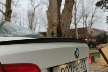 2 799 р. Лип спойлер  3 серия E92 (04-11) АВТОКРАТ  BMW 3 серия  E90 (2004-2008) (Неокрашенный). Увеличить фотографию 3