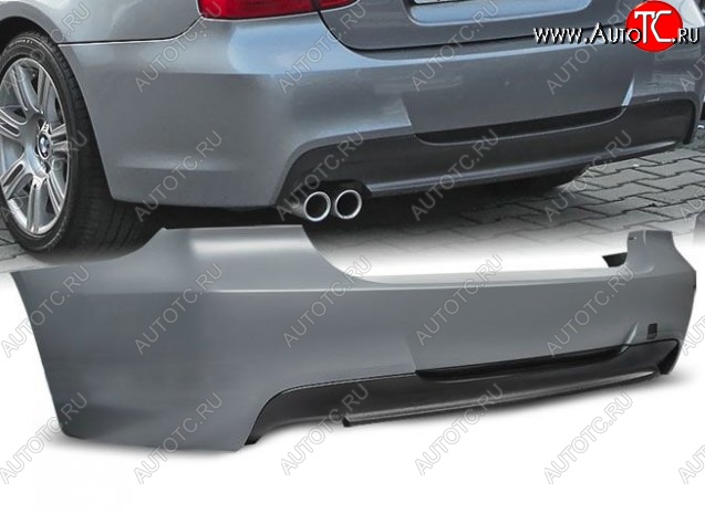 37 949 р. Задний бампер (рестайлинг) M-pakiet BMW 3 серия E90 седан дорестайлинг (2004-2008) (Неокрашенный)