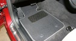 1 664 р. Коврики в салон Element 4 шт. (текстиль) BMW 3 серия E90 седан рестайлинг (2008-2012) (Черные). Увеличить фотографию 1