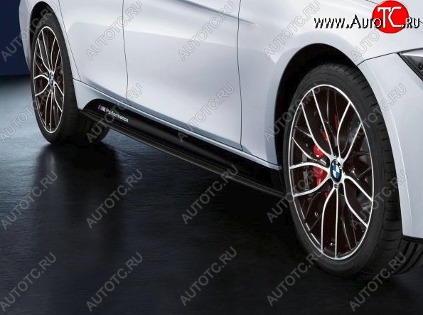 22 199 р. Пороги накладки M-performance BMW 3 серия F30 седан дорестайлинг (2012-2015) (Неокрашенные)