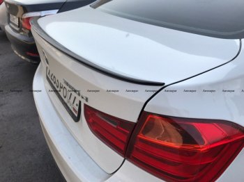 3 399 р. Лип спойлер M АВТОКРАТ  BMW 3 серия  F30 (2012-2018) (Лезвие, Неокрашенный). Увеличить фотографию 2