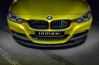 Сплиттер переднего М-бампера М-Perfomance BMW 3 серия F30 седан рестайлинг (2015-2018)