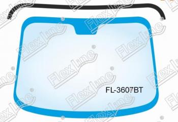 439 р. Молдинг лобового стекла FlexLine  BMW 3 серия ( F34,  F30,  F31) (2012-2020). Увеличить фотографию 1