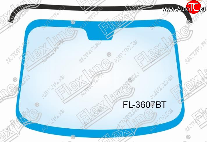 439 р. Молдинг лобового стекла FlexLine BMW 3 серия F34 Grand Turismo лифтбэк рестайлинг (2016-2020)