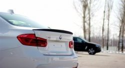 3 399 р. Лип спойлер M АВТОКРАТ BMW 3 серия F30 седан дорестайлинг (2012-2015) (Лезвие, Неокрашенный). Увеличить фотографию 6