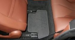 4 799 р. Коврики в салон Element 4 шт. (текстиль) BMW 6 серия F13 дорестайлинг, купе (2011-2015). Увеличить фотографию 3