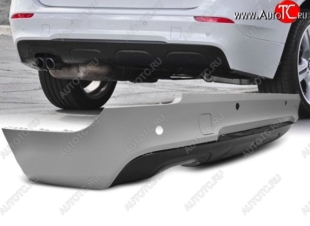 34 049 р. Задний бампер M-pakiet BMW X1 E84 (2009-2015) (Неокрашенный)