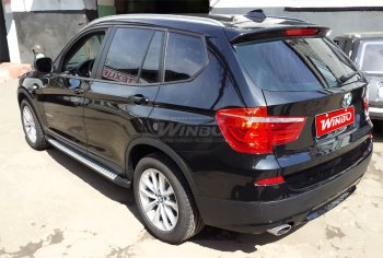 13 549 р. Подножки боковые WINBO OE Style BMW X3 F25 рестайлинг (2014-2017). Увеличить фотографию 5