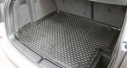 1 779 р. Коврик в багажник Element (полиуретан)  BMW X3  F25 (2010-2017) (Черный). Увеличить фотографию 4