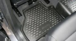 2 589 р. Коврики в салон Element 4 шт. (полиуретан)  BMW X3  F25 (2010-2017) (Черные). Увеличить фотографию 4