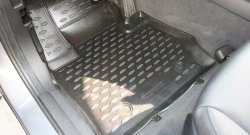 2 899 р. Коврики в салон Element 4 шт. (полиуретан) BMW X3 F25 рестайлинг (2014-2017) (Черные). Увеличить фотографию 1