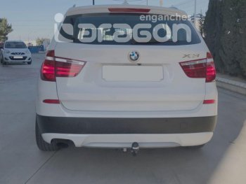 8 199 р. Фаркоп Aragon. (шар A) BMW X4 F26 (2014-2018). Увеличить фотографию 1