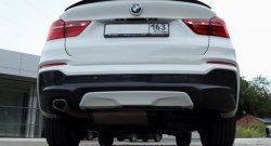 8 799 р. Лип спойлер BS BMW X4 F26 (2014-2018) (Неокрашенный). Увеличить фотографию 2