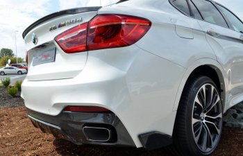 4 999 р. Спойлер багажника Performance BMW X6 F16 (2014-2020) (Неокрашенный). Увеличить фотографию 3