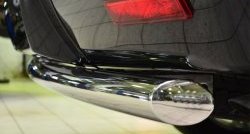 16 999 р. Защита заднего бампера (Ø76 мм, нержавейка) Russtal  Cadillac Escalade  GMT926 джип 5 дв. (2006-2014). Увеличить фотографию 3