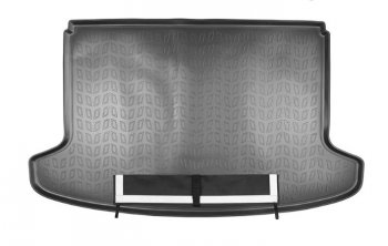 2 589 р. Коврик багажника Norplast Unidec  Changan CS35 Plus (2018-2024) (Черный, с погрузочным ковриком (фартуком)). Увеличить фотографию 1
