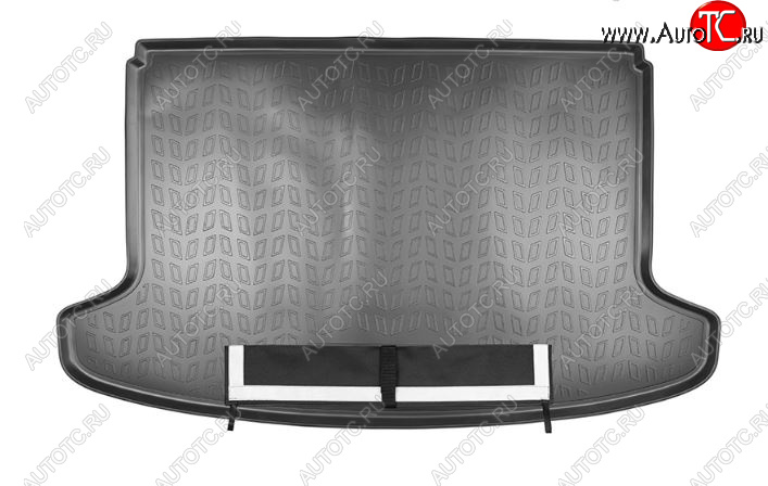2 589 р. Коврик багажника Norplast Unidec  Changan CS35 Plus (2018-2024) (Черный, с погрузочным ковриком (фартуком))