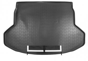2 699 р. Коврик багажника Norplast  Changan CS55 (2017-2024) (Черный, с погрузочным ковриком (фартуком)). Увеличить фотографию 1