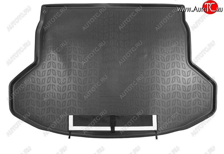 2 699 р. Коврик багажника Norplast  Changan CS55 (2017-2024) (Черный, с погрузочным ковриком (фартуком))