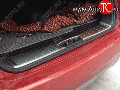 4 249 р. Пластиковый порожек в багажник автомобиля CT Changan CS75 дорестайлинг (2013-2017)