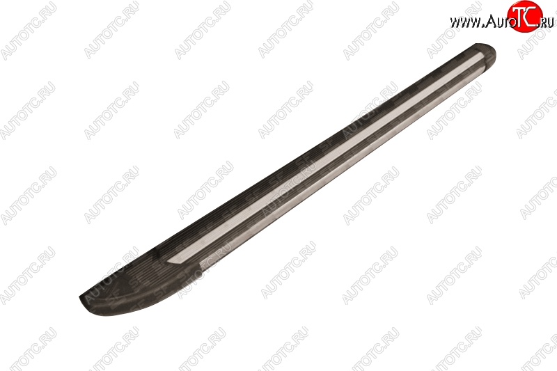 10 999 р. Алюминиевые пороги Slitkoff Luxe Black Chery Tiggo T11 рестайлинг (2013-2016)