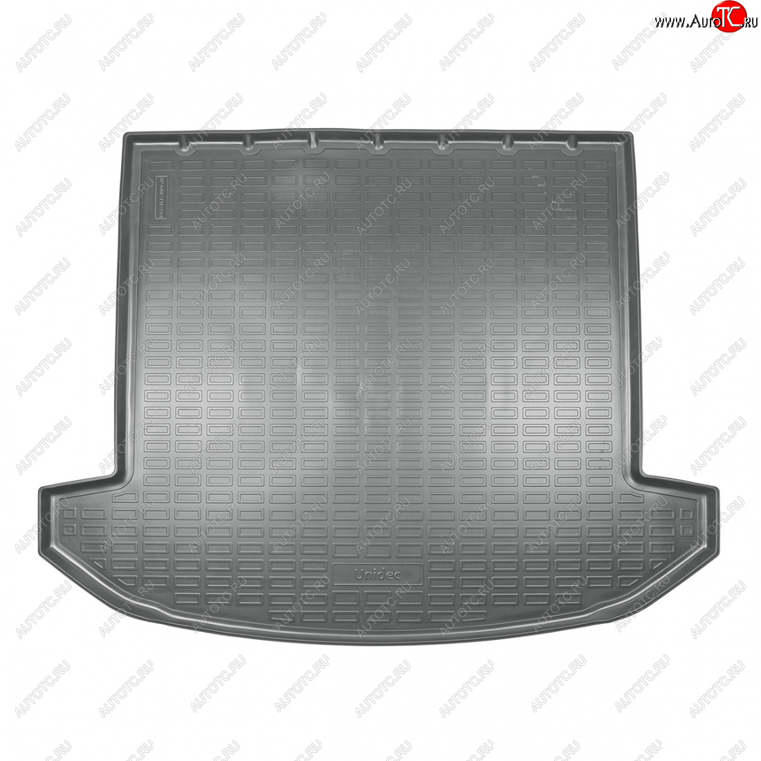 1 899 р. Коврик багажника Norplast Unidec (полиуретан, слженный 3 ряд)  Chery Tiggo 8 PRO MAX (2021-2024) (цвет: серый)