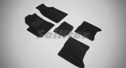 2 499 р. Износостойкие коврики в салон SeiNtex Premium LUX 4 шт. (ворсовые)  Chery Bonus 3  (A19) (2013-2016). Увеличить фотографию 1