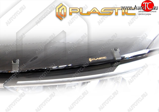 2 399 р. Дефлектор капота CA-Plastic  Chery Tiggo 7 Pro Max  T1E (2022-2024) (шелкография черная)
