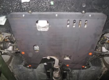 11 399 р. Защита картера двигателя и КПП (V-1,6) Alfeco  Chery M11  A3 (2008-2017) (Алюминий 3 мм). Увеличить фотографию 1